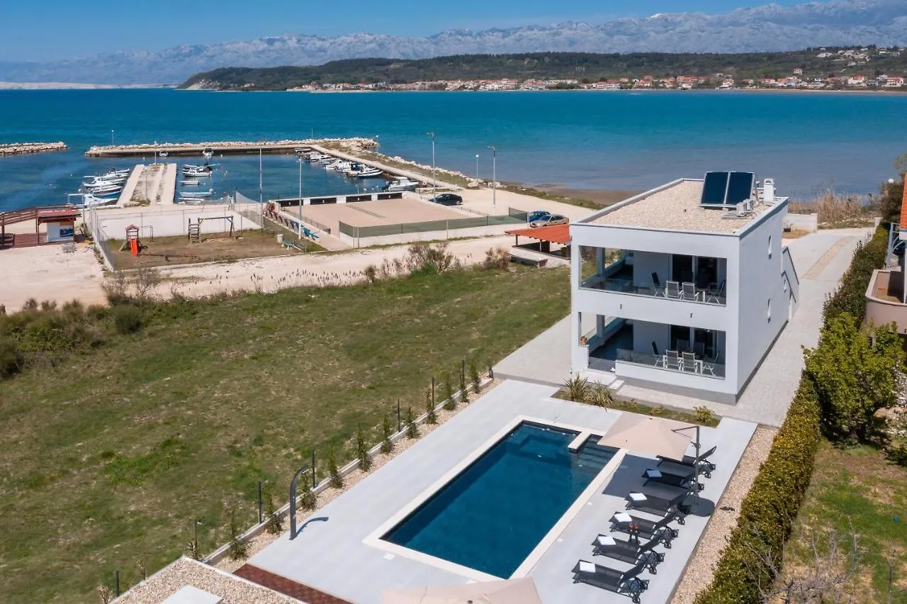 Villa Sunset Bay - Amazing View And Large Heated Pool Ljubač 0*,